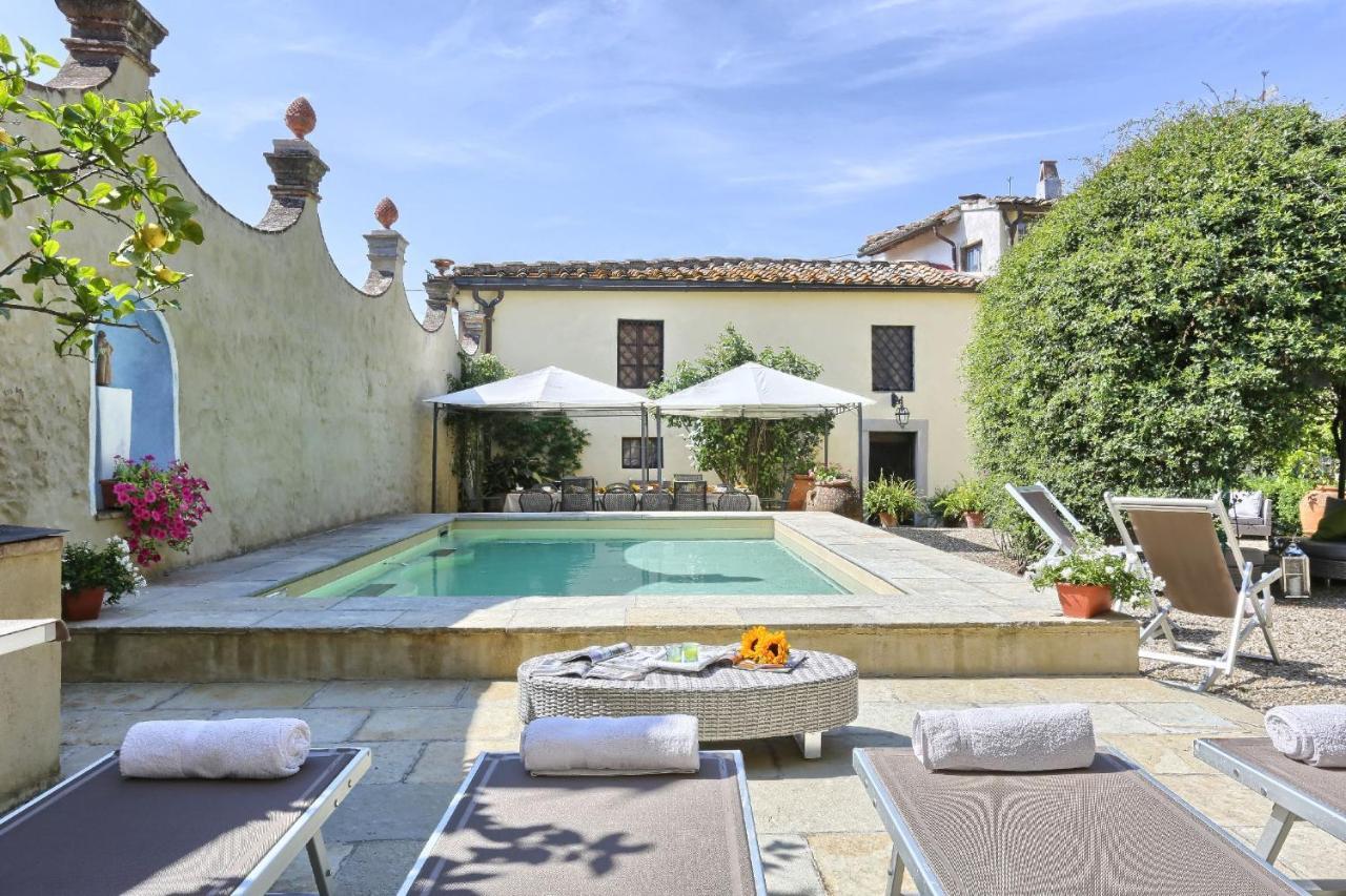 Charming Villa Marcialla Tavarnelle Val di Pesa Exterior foto